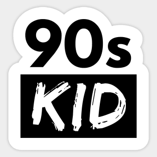 90s KID Sticker